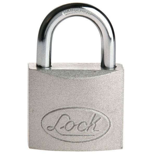 L22L50A Candado de acero largo 50 mm, llave estándar, en caja Lock