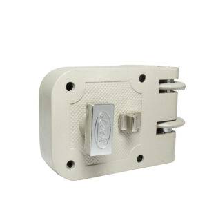 L520IGS Cerradura de sobreponer función puerta corrediza, izquierda, llave estándar, en caja Lock