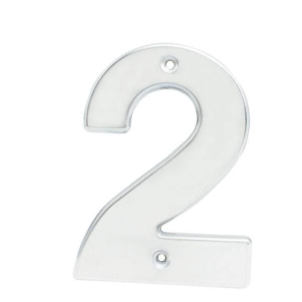 L602C Número 2 bold 4" níquel satinado Lock