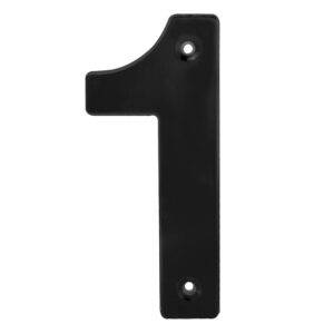 L61N Número 1 bold 4" negro Lock