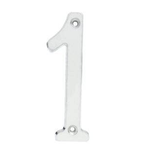 L6801CS Número 1 slim 4" níquel satinado Lock