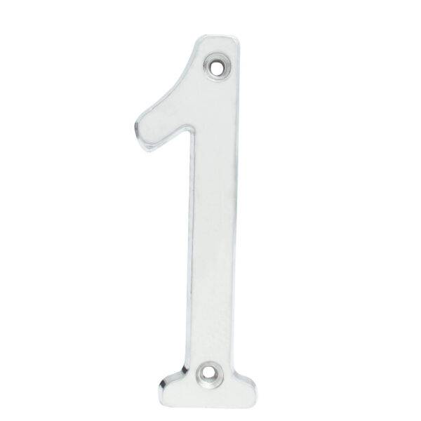 L6801CS Número 1 slim 4" níquel satinado Lock