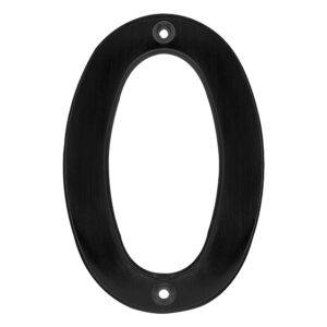 L680N Número 0 slim 4" negro Lock