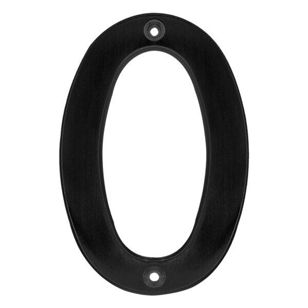 L680N Número 0 slim 4" negro Lock