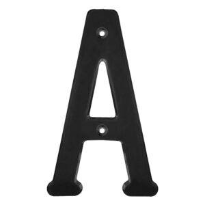 L71AN Letra A slim 4" negro Lock