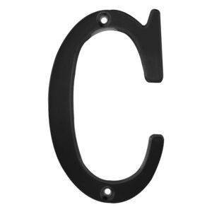 L71CN Letra C slim 4" negro Lock