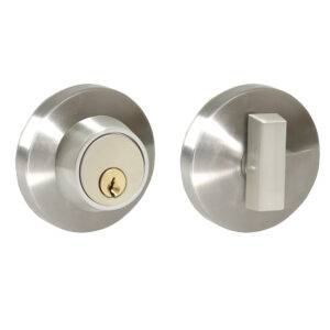 LAL4701 Cerrojo Alta función doble, níquel satinado, llave estándar, blíster Lock