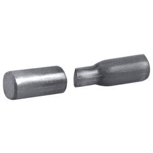 LBT12 Bisagra tubular 1/2" natural, para puertas y ventanas metálicas Lock