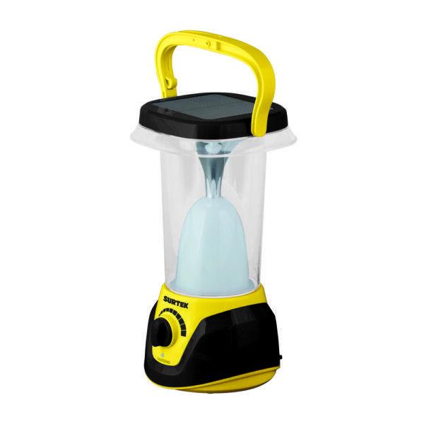 LICA02 Linterna de LED para campamento recargable/solar de 400 lm Surtek