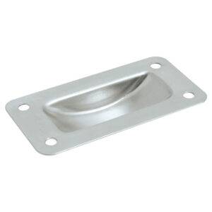 Jaladera moderna moldelo 12, níquel rayado Lock