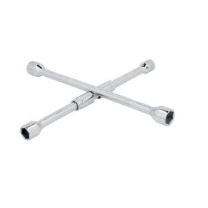 LLC14P Llave de cruz cromada plegable 14" Surtek