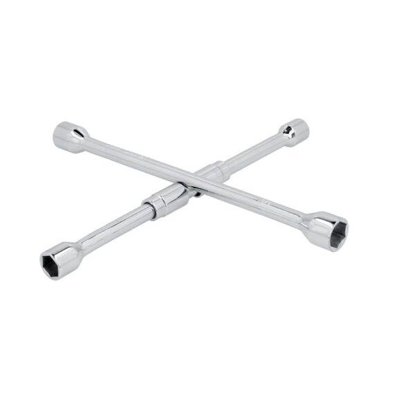 LLC14P Llave de cruz cromada plegable 14" Surtek
