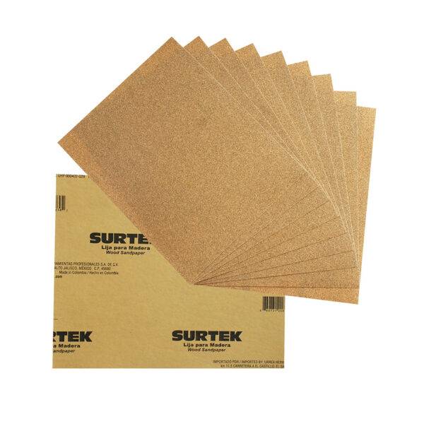 LMC120 Lija panel cabinet para madera, grano 120 Surtek