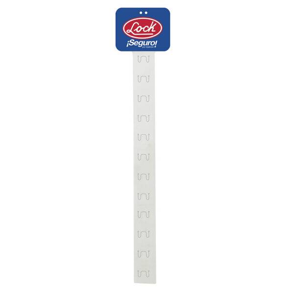 Tira de impulso Lock de polipropileno 95 x 8 cm Lock