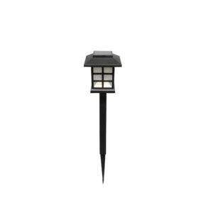 LUJS04 Luminario de LED estaca recargable solar tipo oriental Surtek