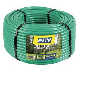 M12L100 Manguera para jardín lisa en rollo 2 capas 1/2", 100 m Foy