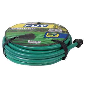 M12L15P Manguera para jardín lisa con conector plástico 2 capas 1/2", 15 m Foy