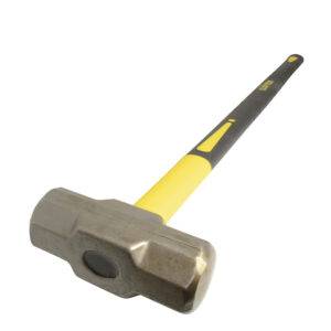 MARR8FV Marro octagonal cabeza forjada con mango largo de fibra de vidrio de 36", 8 lb Surtek