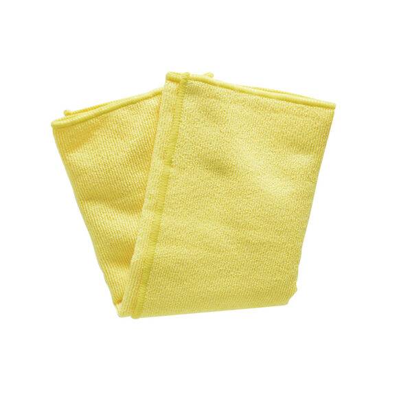Paño de microfibra de 40 x 40 cm amarillo Foy