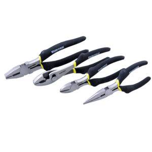 P04 Juego pinzas para electricista, 4 piezas Surtek