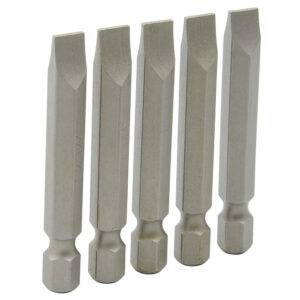 Punta plana para destornillador hexágono de 1/4", 1/4" x 2" Surtek