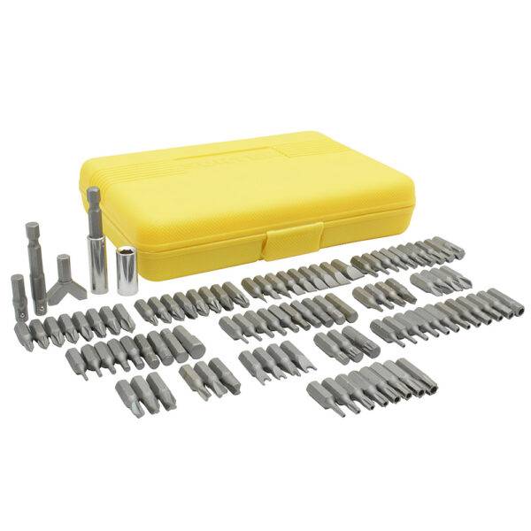 PFC100 Juego combinado de puntas hexágono de 1/4", 100 piezas en caja plástica Surtek