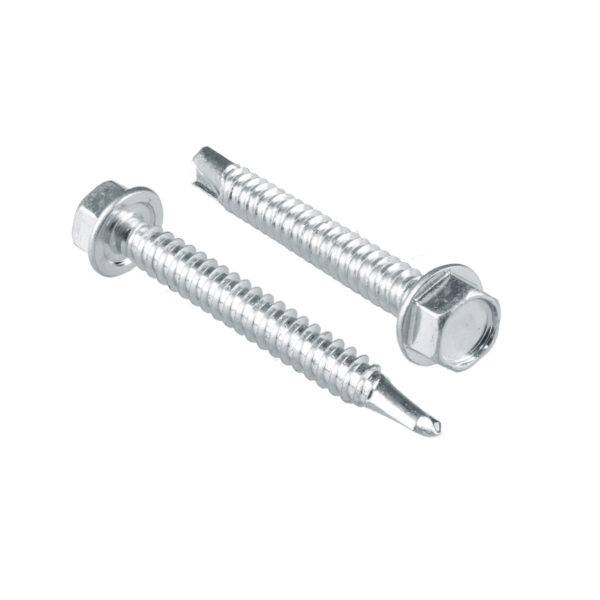 Pija cabeza hexagonal con punta de broca 3/4" x #14, 100 piezas Surtek