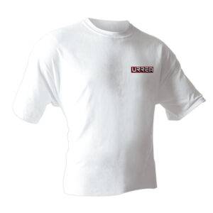 PLA200L Playera cuello redondo color blanco talla L Urrea