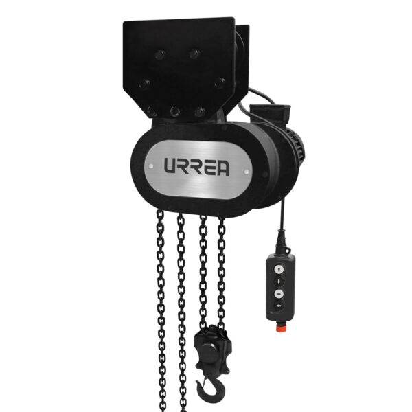 POEL01 Polipasto eléctrico con sistema de doble freno 1 ramal, 0.5 ton, cadena 3.5 m Urrea