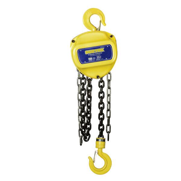 POLAC1A Polipasto manual 1 ramal, 0.5 ton, cadena 3 m Surtek