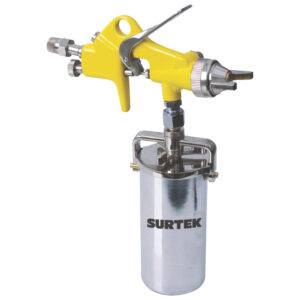 PPT1 Pistola para pintar terminados con vaso, capacidad 200 ml, 72 PSI Surtek