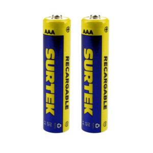 PR23A Pila recargable Surtek "AAA", 2 piezas Surtek