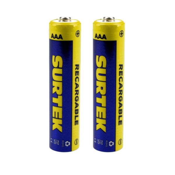 PR23A Pila recargable Surtek "AAA", 2 piezas Surtek