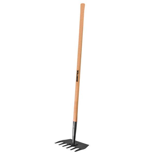 RASTML Rastrillo McLeod con mango de madera 48", 6 dientes Surtek