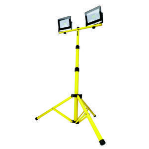 REF20X2 Reflector de LED SMD delgado con doble soporte telescópico 2 x 20 W de 2 x 1,900 lm Surtek