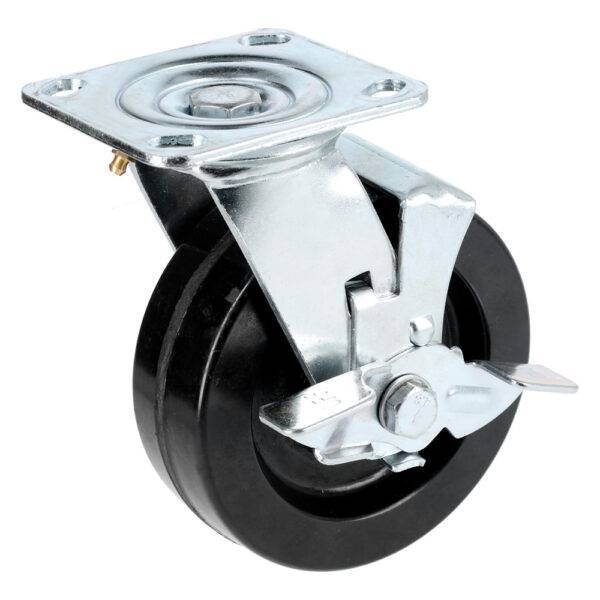 RFE10B Rodaja fenólica giratoria con freno 4" Surtek