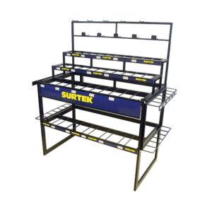 Rack de piso para herramienta de golpe 138 x 64 x 150 cm Surtek