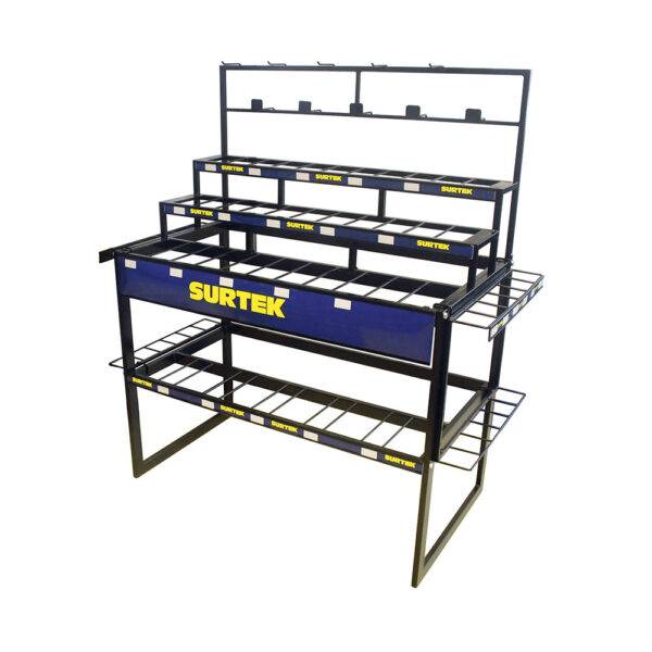 RGOLPE Rack de piso para herramienta de golpe 138 x 64 x 150 cm Surtek