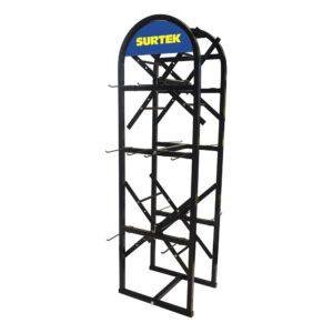 RMAN Rack de piso para mangueras y accesorios 36 x 45 x 148 cm Surtek