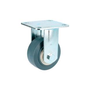 Rodaja de TPR gris fija 6" Surtek