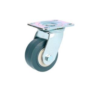 RTG20G Rodaja de TPR gris giratoria 8" Surtek