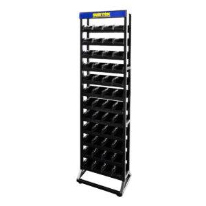 RTORG Rack de piso para tornillos, 48 gavetas plásticas Surtek