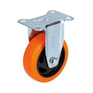 RV5F Rodaja de PVC naranja fija 2" Surtek