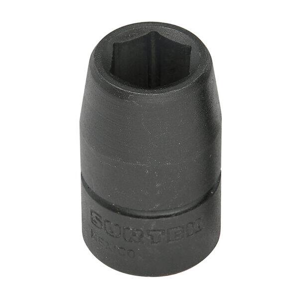 Dado de impacto cuadro de 1/2", 6 puntas, en pulgadas, 1/2" Surtek