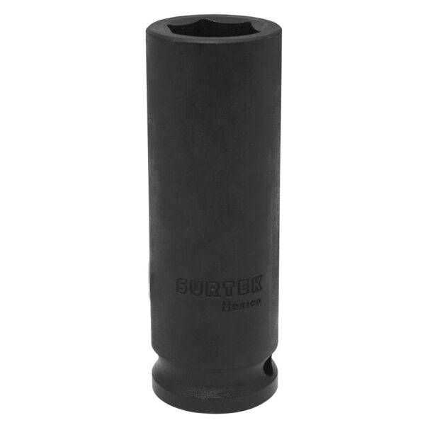 S7828HL Dado de impacto largo cuadro de 1/2", 6 puntas, en pulgadas, 7/8" Surtek