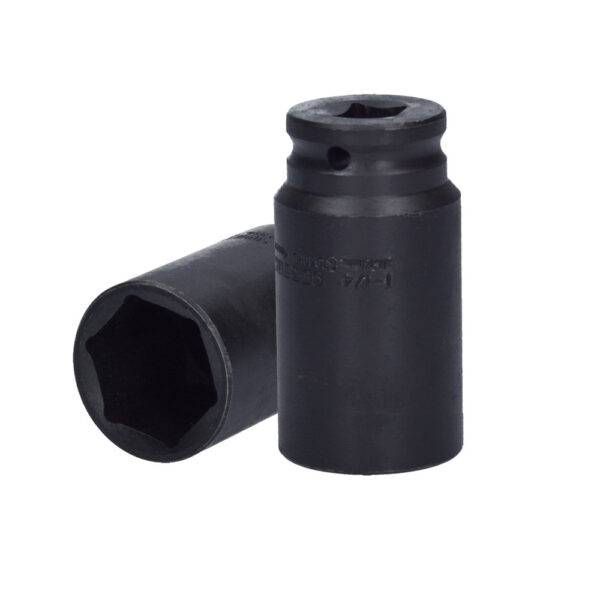 S7840HL Dado de impacto largo cuadro de 1/2", 6 puntas, en pulgadas, 1-1/4" Surtek