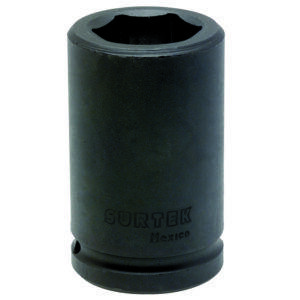 S7922HL Dado de impacto largo cuadro de 3/4", 6 puntas, en pulgadas, 1-3/8" Surtek