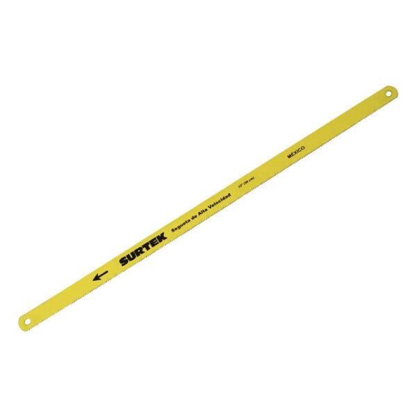 SAV24 Segueta de acero alta velocidad 12", 24 DPP, 10 piezas Surtek