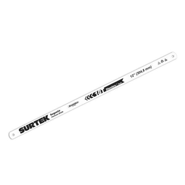SBM182 Segueta bimetálica de 12", 18 DPP, 2 piezas en blíster Surtek