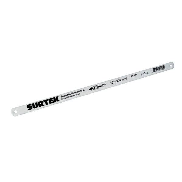 SBM1850 Segueta bimetálica de 12", 18 DPP, 50 piezas Surtek